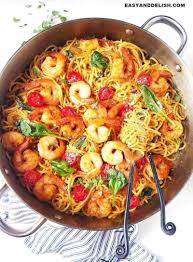 Macarrao Com Camarao Rapido E Facil Easy And Delish