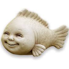 Garden Cement Fish