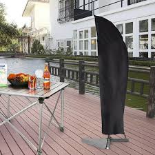 Our all weather umbrella cover is designed to withstand extremes in temperature, frost, snow, rain and uv. Waterproof Patio Umbrella Cover Outdoor Canopy Protect Carry Zipper Bag Garden Patio Umbrellas Garden Structures Shade Equipment