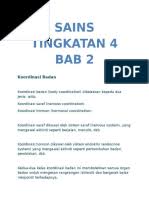 Huraian sukatan pelajaran sains tingkatan 4. Nota Ringkas Ting 4