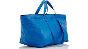 In fact, you probably end up buying one or two each time you make a trip to ikea, and have tons of them at home. Balenciaga Sells 1 705 Version Of Ikea S Blue Tote Bag Worth 40p
