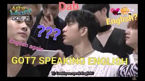 Got7 Speaking English Compilation Youtube