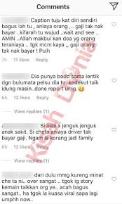 Dalam karyanya, pemandu peribadi dilindungi oleh peraturan dan peraturan syarikat atau kontrak. Karma Akan Kembali Isu Tak Bayar Gaji Driver Che Ta Terus Dihentam Di Ig Kisah Dunia