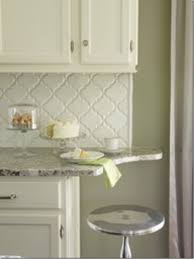 Where Do I End The Backsplash Cabinets Shorter Than Counter Kitchens Forum Gardenweb Arabesque Tile Kitchen Tiles Backsplash Home Decor