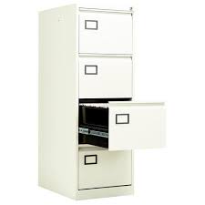 Images for illustration only, actual item may differ. Bisley 4 Drawer Filing Cabinet Office Storage Manutan Uk