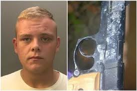 Teen pointed airgun at dad of four during road-rage argument as his  children sat in the car