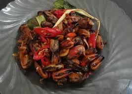 Bagian daging kerang hijau berwarna putih kekuningan. Resep 03 Tumis Kerang Hijau Oleh Ims Cookpad