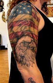 115 Patriotic American Flag Tattoos You Must See Tattoo Me Now American Flag Tattoo Flag Tattoo Usmc Tattoo