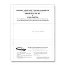 Food workers must obtain a food handler certificate within 7 calendar days of starting a new job. Servsafe Products List