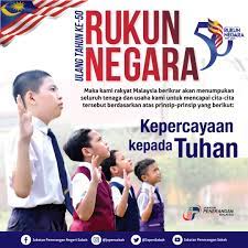 Kepercayaan kepada tuhan sunting sumber. Jabatan Penerangan Sabah On Twitter Lima Prinsip Rukun Negara 1 Kepercayaan Kepada Tuhan Perlembagaan Persekutuan Memperuntukkan Bahawa Islam Ialah Agama Rasmi Persekutuan Tindakan Membeza Bezakan Terhadap Seseorang Warganegara Atas
