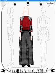 Fashion Sketch App Pret A Template Free Download Available On The Apple Store Www Pretatemplate Com Textura Textil Textiles