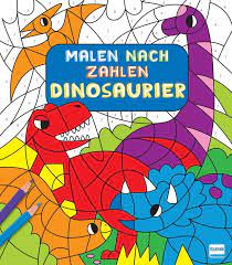 Kostenlose lieferung bei ihrer ersten bestellung mit versand durch amazon. Malen Nach Zahlen Fur Kinder Dinosaurier Ullmann Medien