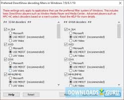 Codecs and directshow filters are needed for encoding and you can for example configure your preferred decoders and splitters for many formats. Download K Lite Codec Pack Full For Windows 10 8 7 Latest Version 2021 Downloads Guru