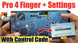 New Best 4 Finger Claw Pubg Mobile Gyroscope With Control Code In 2021 Pubg 4 Finger Claw Bgmi Youtube