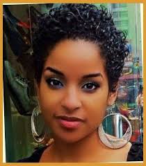 23 gorgeous short hairstyles for round face shapes who what wear : Round Face Black Short Curly Hair Novocom Top