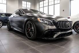 2020 Mercedes Amg S63 4matic Coupe In Designo Night Black For Sale Mercedes Amg Mercedes Amg