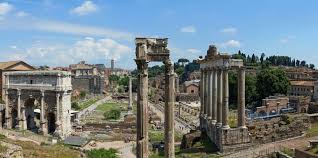 Who lost when the ancient wonders of Rome were built?