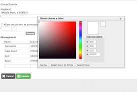 Hexadecimal Color Values Finalsite Support