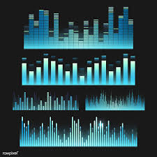 Sound Wave Equalizer Vector Design Set Free Image By Rawpixel Com Vector Design Sound Waves Vector Free
