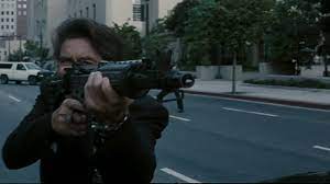 Heat 1995 Shootout Scene Bank Robbery Hd 21 9 Youtube