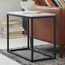 Box Frame Narrow Side Table Marble Antique Bronze Please give me 5 stars review when you download!