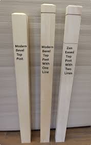 Above the applique at the top matches almost perfectly the historic newel post that inspired this design. Craftsman Square Newel Posts Scotia Stairs Ltd