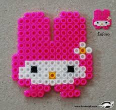 Bunny Pyssla Beads