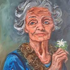 Buy Two Women in Spring Hats. Original Painting, Easter Hats, Flowers,  Portrait, Friends, Spring Dresses, Old Ladies, Nostalgia, 1950s, 1960s  Online in India