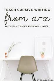 When you begin to write in cursive, it is a good idea to only attempt uppercase cursive writing once you feel confident with lower case letters. Teach Cursive Writing The Ot Toolbox