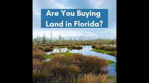 Consider the potential for a small creek to widen and meander before purchasing a property with a stream. What You Need To Know About Buying Land In Florida