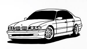 Bmw Araba Resmi Cizimi