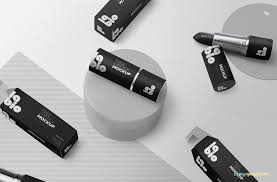 Free Matte Lipstick Mockup Zippypixels Cosmetics Mockup Packaging Mockup Lipstick Box