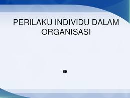 Diposkan pada 14 mei 2016. Ppt Perilaku Individu Dalam Organisasi Jerry Phaniank Academia Edu
