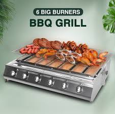 Heat the grill for 10 minutes before starting. Outdoor Barbecue Grill Garden Party Grill Smokeless Gas Grill Outdoor Tabletop Griddle Gbg D6b Guangzhou Itop Kitchen Equipment Co Ltd