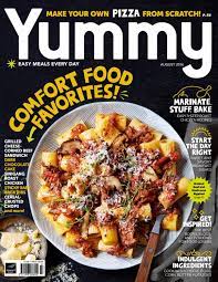 Yummy August 2016 Food Magazine Indian Food Recipes Vegetarian Cookbook