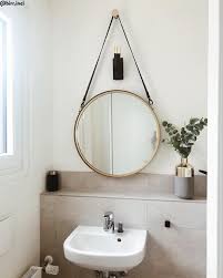 Get Ready With Style Der Wandspiegel Liz Passt Mit Seinem Runden Design Perfekt In Diese Einzigartige Schminkecke Ei Wandspiegel Rund Wc Spiegel Wandspiegel