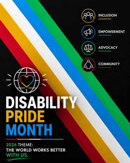It's Disability Pride Month! ???? This July, we celebrate the disability community for their resilience, their contributions, and everything they bring to our communities and workplaces. We're proud… | Albert and Mackenzie