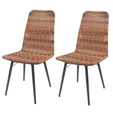 2x gartenstuhl poly rattan essstuhl stuhl sessel sofa gartensessel mit polstern. 2x Poly Rattan Stuhl Hwc F90 Rattanstuhl Gartenstuhl Metallgestell Naturbraun Kaufen Bei Mendler Vertriebs Gmbh