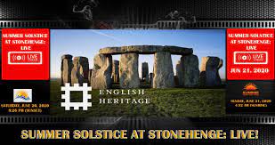 You can feel the change in the air as we enter the longest day of the year. 2021 English Heritage Live Stonehenge Home Facebook