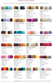 Wedding Color Schemes Yarn Color Combinations Crochet