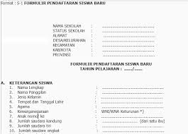 Berikut adalah beberapa contoh formulir pendaftaran sekolah siswa baru tingkat tk, sd, smp, sma ma dan sederajat. Download Formulir Pendaftaran Ppdb Format S1 A Dan S1 B Dicariguru Com