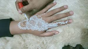 Pin On White Henna Designs