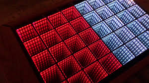 Led garden furniture set table and chairs wedding table event interactive led coffee table. This Led Coffee Table Takes Your Home Decor To Infinity And Beyond By Hackster Staff Medium