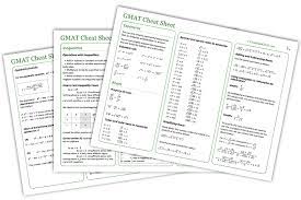 Gmat Math Review Cheat Sheet Cheatsheetone Gmat Math Cheat Sheet Math Review
