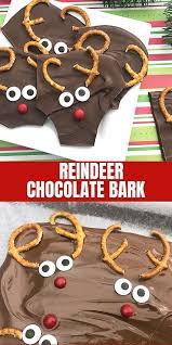 Rudolph The Red Nose Reindeer Chocolate Bark Recipe Chocolate Bark Christmas Food Gifts Homemade Food Gifts
