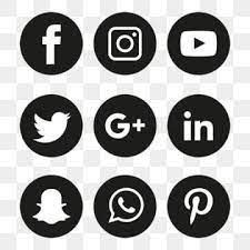 Black social media icons transparent background. Instagram Logo Social Media Instagram Icon Instagram Icons Social Icons Logo Icons Png And Vector With Transparent Background For Free Download Logo Design Free Templates Social Media Icons Free Social Media
