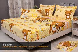 4pc cotton bed sheet set queen size rilakkuma bear pink color cotton new sheet. Yellow Rilakkuma Bedding Set Twin Full Queen Rilakkuma Bed Sheets With Strips 100 Cotton Duvet Cover Set 5 Pieces Rilakkuma Bedding Set Rilakkuma Bed Sheetsbedding Set Aliexpress