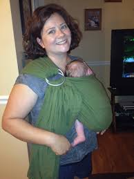 This video by a certified babywearing consultant shows how to use a ring sling with a newborn. Some Ring Sling Tips And Tricks Chicagoland Babywearing