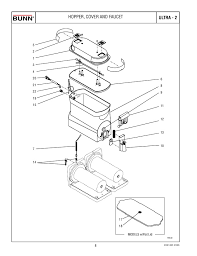 For making the coffee brewer more better or to replace the old worn out part. Bunn Ultra 2 Slush Machine Illustrated Parts Catalogue