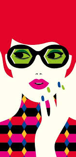 Pop Color Block Art Design Poster Art Pop Art